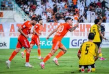 عجمان ينتصر على أربيل العراقي في مباراة مجنونة