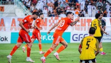 عجمان ينتصر على أربيل العراقي في مباراة مجنونة