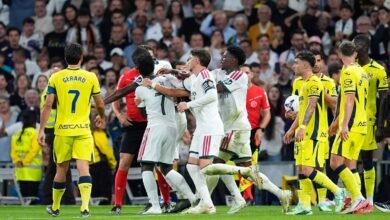 صدمة لريال مدريد.. إيقاف فينيسيوس جونيور 4 مباريات 2 صدمة لريال مدريد.. إيقاف فينيسيوس جونيور 4 مباريات