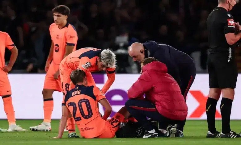 برشلونة يخسر داني أولمو لمدة 4 أسابيع 1 برشلونة يخسر داني أولمو لمدة 4 أسابيع