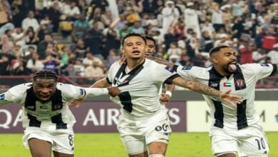 بهاتريك مالكوم.. الجزيرة يقلب الطاولة على المحرق البحريني 4 لاعبو الجزيرة