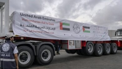 ضمن "الفارس الشهم 3" دخول قافلتي مساعدات إماراتية إلى غزة تحملان 259 طنًا من المواد الغذائية