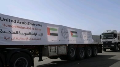 ضمن "الفارس الشهم 3" دخول 5 قوافل مساعدات إماراتية إلى قطاع غزة 4 ضمن "الفارس الشهم 3" دخول 5 قوافل مساعدات إماراتية إلى قطاع غزة