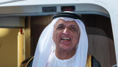 حاكم رأس الخيمة يصل إلى شنجن في زيارة عمل إلى الصين 2 حاكم رأس الخيمة