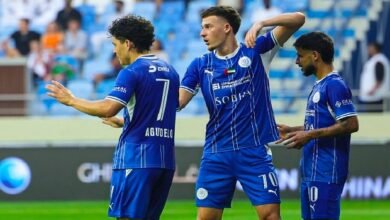 صافرة سعودية لإدارة مباراة النصر والرفاع 3 لاعبو النصر