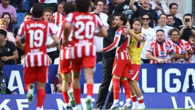 أتلتيكو مدريد يُضيق الخناق على برشلونة بفوز مثير على إسبانيول 4 أتلتيكو