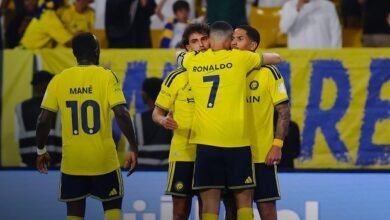 النصر يتخطى عقبة نيوم.. ورونالدو يهدر ركلة جزاء 3 النصر