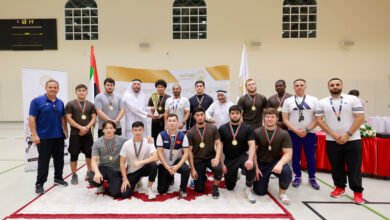 الجامعة القاسمية تختتم بطولة رياضية «الإمارات أرض الإنجاز» 2 الجامعة القاسمية