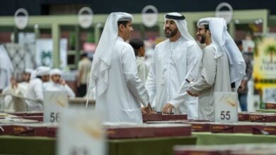 انطلاق فعاليات الدورة الخامسة من مهرجان الظفرة للتمور 5 انطلاق فعاليات الدورة الخامسة من مهرجان الظفرة للتمور