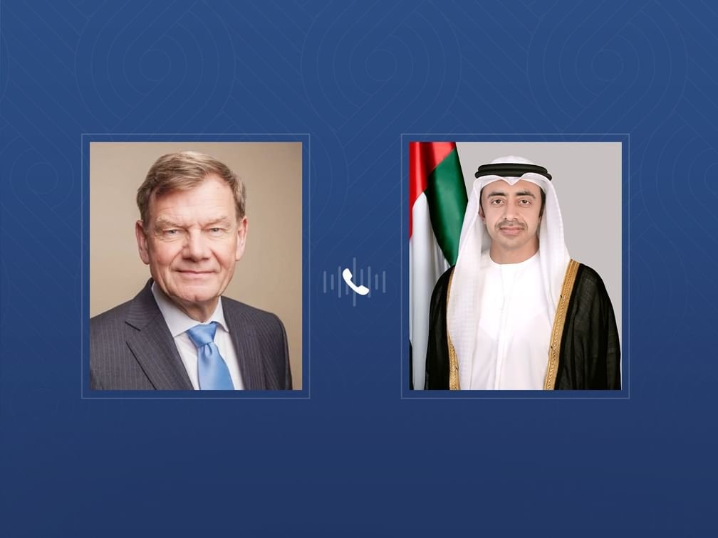 عبدالله بن زايد يبحث هاتفياً مع وزير خارجية ألمانيا التطورات الإقليمية 1 عبدالله بن زايد يبحث هاتفياً مع وزير خارجية ألمانيا التطورات الإقليمية