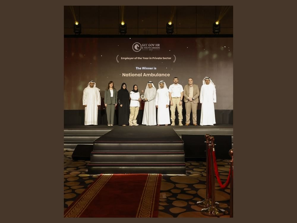"الإسعاف الوطني" يحصد جائزة "أفضل جهة عمل" على مستوى دول مجلس التعاون 1 "الإسعاف الوطني" يحصد جائزة "أفضل جهة عمل" على مستوى دول مجلس التعاون