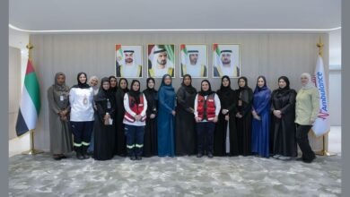 إسعاف دبي تحتفي بالمرأة الإماراتية 3 إسعاف دبي تحتفي بالمرأة الإماراتية