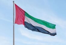 حكام الإمارات يعزون خادم الحرمين في استشهاد ضابطين إثر تحطم طائرة عمودية استطلاعية 7 حكام الإمارات يعزون خادم الحرمين في استشهاد ضابطين إثر تحطم طائرة عمودية استطلاعية