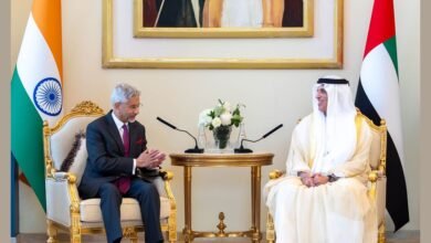 سعود بن صقر يستقبل وزير الشؤون الخارجية في الهند 3 سعود بن صقر يستقبل وزير الشؤون الخارجية في الهند