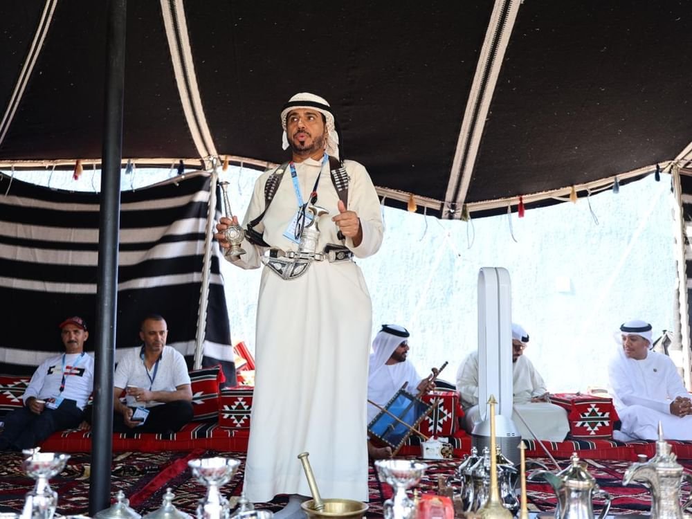 "بيت الشعر" لـ"أبوظبي للتراث" يستقطب زوار معرض الفرس للجديدة بالمغرب 1 "بيت الشعر" لـ"أبوظبي للتراث" يستقطب زوار معرض الفرس للجديدة بالمغرب