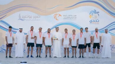 نائب حاكم الشارقة يكرم الفائزين بسباق وتحدي صير بونعير