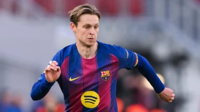 دي يونج يقترب من العودة لتدريبات برشلونة 2 فرينكي دي يونج