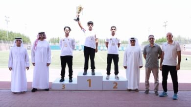 المدام بطل الشارقة في القوس والسهم 2 المدام بطل الشارقة في القوس والسهم
