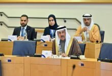 صقر غباش: أمن الخليج وأوروبا لم يعودا ملفين منفصلين والشراكة الإستراتيجية تتطلب التزامات واضحة ومتبادلة