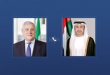 عبدالله بن زايد ونائب رئيس الوزراء وزير الخارجية والتعاون الدولي الإيطالي يبحثان هاتفيا العلاقات الإستراتيجية والتطورات الإقليمية 6 عبدالله بن زايد ونائب رئيس الوزراء وزير الخارجية والتعاون الدولي الإيطالي يبحثان هاتفيا العلاقات الإستراتيجية والتطورات الإقليمية