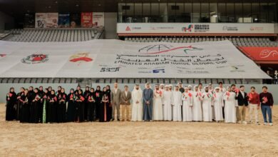 "إيه جيه سبران" يتوج بذهبية الفحول في "كأس الإمارات العالمي لجمال الخيل العربية" بشنغهاي
