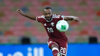 أحمد فتحي لاعب منتخب قطر