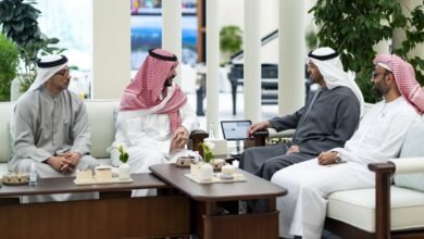 رئيس الدولة يستقبل الأمير خالد بن سلمان 3 رئيس الدولة يستقبل الأمير خالد بن سلمان