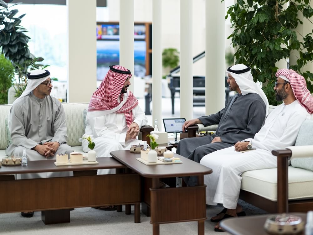 رئيس الدولة يستقبل الأمير خالد بن سلمان 1 رئيس الدولة يستقبل الأمير خالد بن سلمان