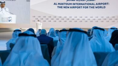 خليفة الزفين: مطار آل مكتوم الدولي يستهدف استيعاب 260 مليون مسافر و12 مليون طن من الشحن سنوياً 5 خليفة الزفين: مطار آل مكتوم الدولي يستهدف استيعاب 260 مليون مسافر و12 مليون طن من الشحن سنوياً