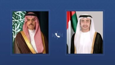عبدالله بن زايد ووزير خارجية المملكة العربية السعودية يبحثان هاتفيا المستجدات الإقليمية 3 عبدالله بن زايد ووزير خارجية المملكة العربية السعودية يبحثان هاتفيا المستجدات الإقليمية