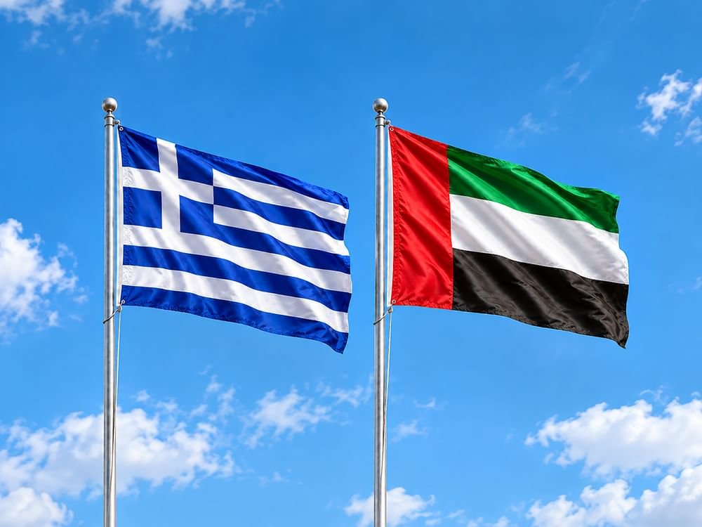 على هامش زيارة ولي عهد أبوظبي.. الإمارات تعلن نيتها ضخ استثمارات إضافية بقيمة 15 مليار يورو في اليونان 1 على هامش زيارة ولي عهد أبوظبي.. الإمارات تعلن نيتها ضخ استثمارات إضافية بقيمة 15 مليار يورو في اليونان