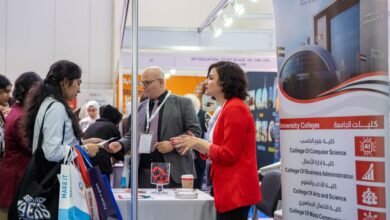جامعة أم القيوين تستعرض برامجها الأكاديمية في معرض التعليم الدولي بالشارقة