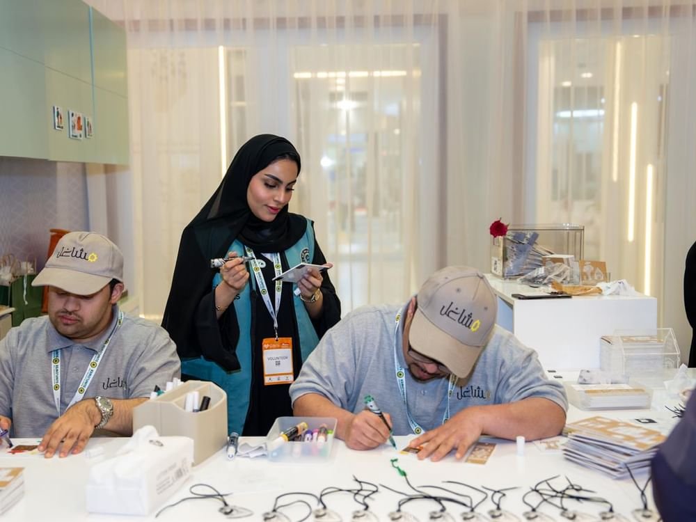 وزارة الأسرة تختتم مشاركتها في "إكسبو أصحاب الهمم الدولي" 1 وزارة الأسرة تختتم مشاركتها في "إكسبو أصحاب الهمم الدولي"