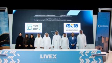 "رأس الخيمة للمواصلات" و"أبوظبي للتنقل" توقعان شراكة لتعزيز منظومة التنقل ذاتي القيادة