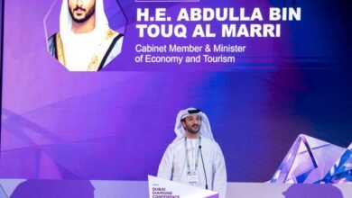 مؤتمر دبي للماس يبحث تنشيط الطلب العالمي ويشهد الكشف عن ماسة بوزن 888.88 قيراطاً