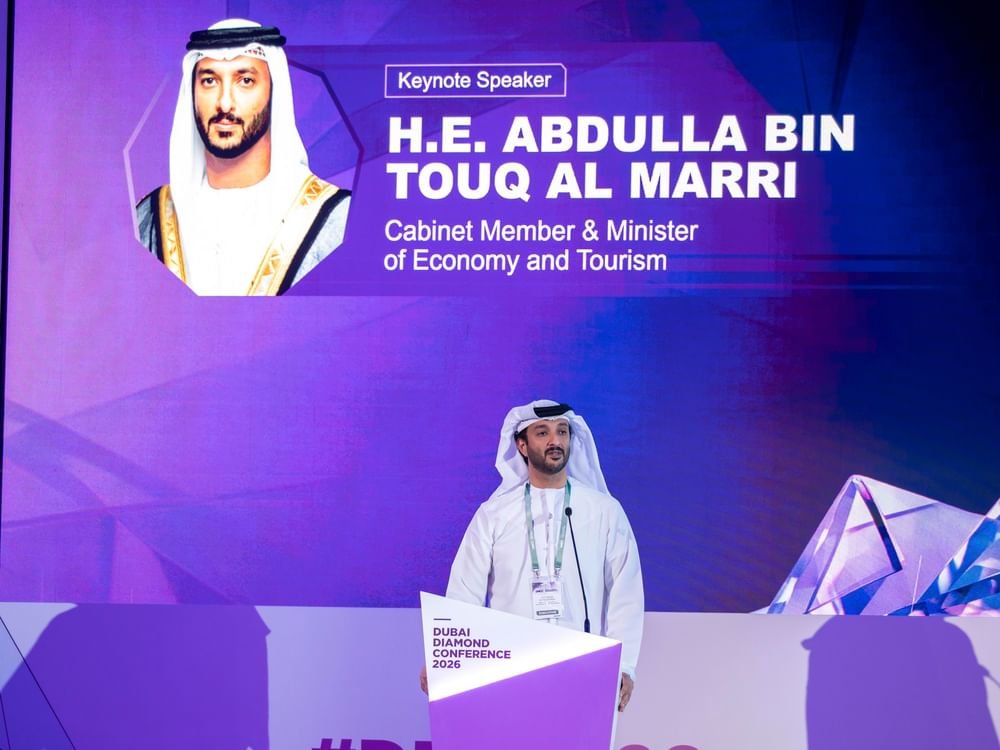 مؤتمر دبي للماس يبحث تنشيط الطلب العالمي ويشهد الكشف عن ماسة بوزن 888.88 قيراطاً 1 مؤتمر دبي للماس يبحث تنشيط الطلب العالمي ويشهد الكشف عن ماسة بوزن 888.88 قيراطاً