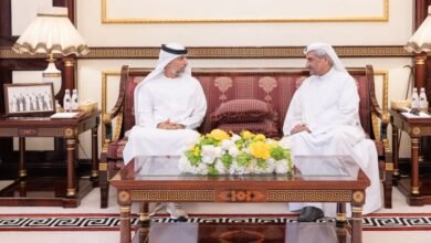 حاكم الفجيرة يستقبل وزير الطاقة والبنية التحتية 3 حاكم الفجيرة يستقبل وزير الطاقة والبنية التحتية