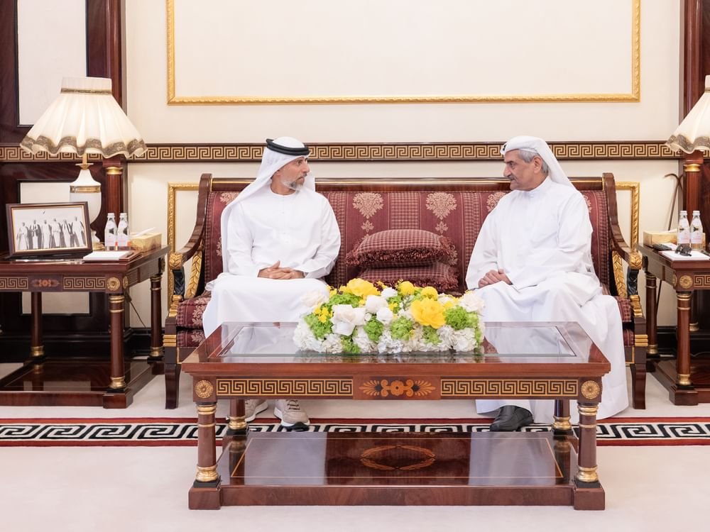 حاكم الفجيرة يستقبل وزير الطاقة والبنية التحتية 1 حاكم الفجيرة يستقبل وزير الطاقة والبنية التحتية