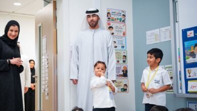 أحمد بن سعود المعلا يفتتح مجمع زايد التعليمي في أم القيوين 2 أحمد بن سعود المعلا يفتتح مجمع زايد التعليمي في أم القيوين