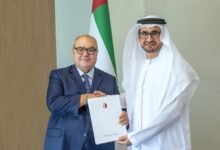 وكيل وزارة الخارجية يتسلم نسخة من أوراق اعتماد سفير جمهورية مالطا لدى دولة الإمارات 13 وكيل وزارة الخارجية يتسلم نسخة من أوراق اعتماد سفير جمهورية مالطا لدى دولة الإمارات