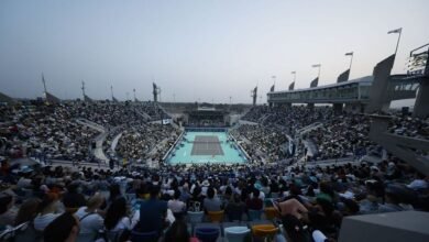 مشاركة 28 لاعبة في بطولة مبادلة أبوظبي المفتوحة للتنس 3 مشاركة 28 لاعبة في بطولة مبادلة أبوظبي المفتوحة للتنس