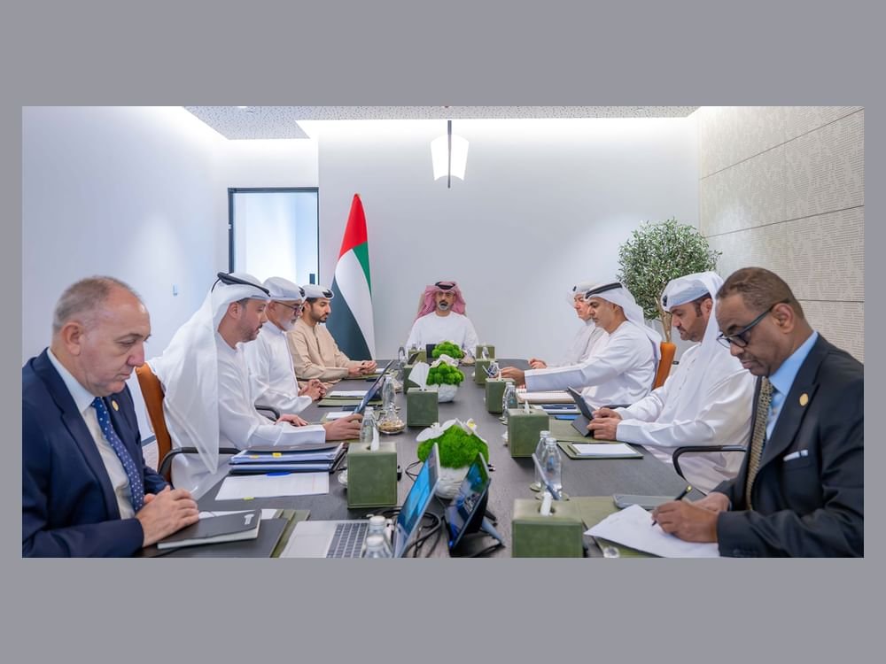 عمار بن حميد يترأس اجتماع مجلس إدارة مصرف عجمان 1 عمار بن حميد يترأس اجتماع مجلس إدارة مصرف عجمان