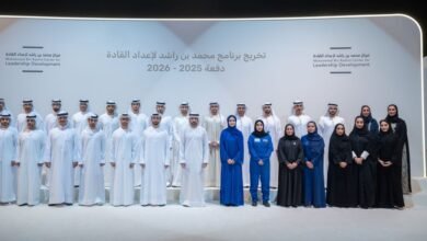 حمدان بن محمد يشهد تخريج منتسبي دفعة 2025 - 2026 من برنامج "محمد بن راشد لإعداد القادة"