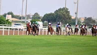87 خيلًا تتنافس في 7 أشواط على مضمار أبوظبي للسباق 2 87 خيلًا تتنافس في 7 أشواط على مضمار أبوظبي للسباق
