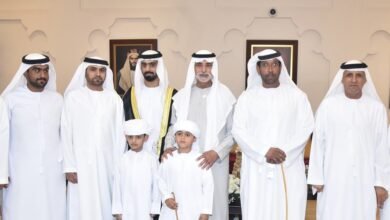 نهيان بن مبارك يحضر أفراح الظاهري والمنصوري في أبوظبي