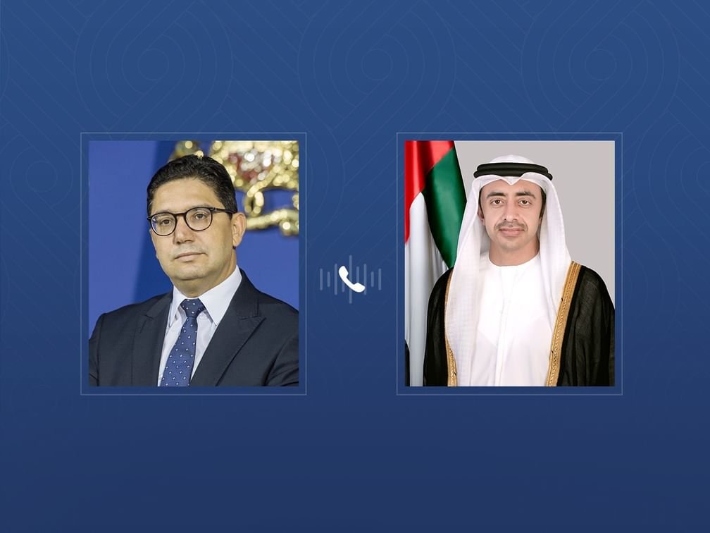 عبدالله بن زايد و وزير خارجية المغرب يبحثان هاتفياً التطورات الإقليمية 1 عبدالله بن زايد و وزير خارجية المغرب يبحثان هاتفياً التطورات الإقليمية